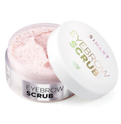 Peeling do brwi Sinart MALINOWY, 50 ml (biały słoiczek)