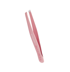 Pęseta do brwi STALEKS BEAUTY & CARE / 11 TYP 3 / różowa