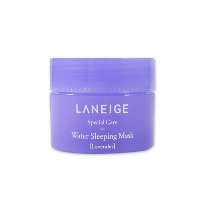 Mask moisturizing night Laneige Water Sleeping Mask Lavender, 15 ml / purple