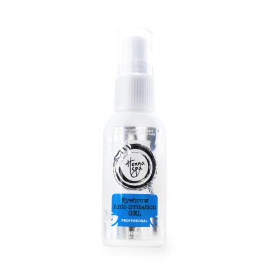 Cooling gel for eyebrow correction HENNA SPA / Eyebrow Anti-Irritation Gel, 30 ml