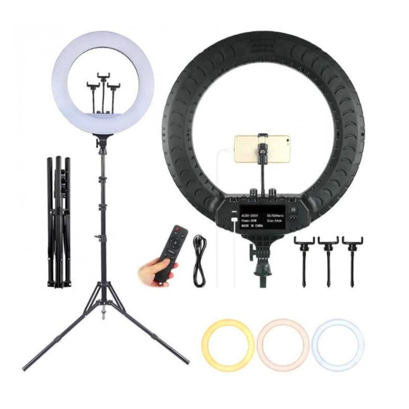 Ring lamp LED RL-18 45cm, 55W with bag and tripod