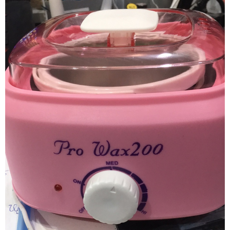 Puszka wosku Pro-Wax200 / różowa (kwadratowa)