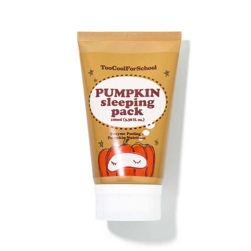 Маска нічна з екстрактом гарбуза Too Cool for School Pumpkin Sleeping Pack / туба, 30 мл