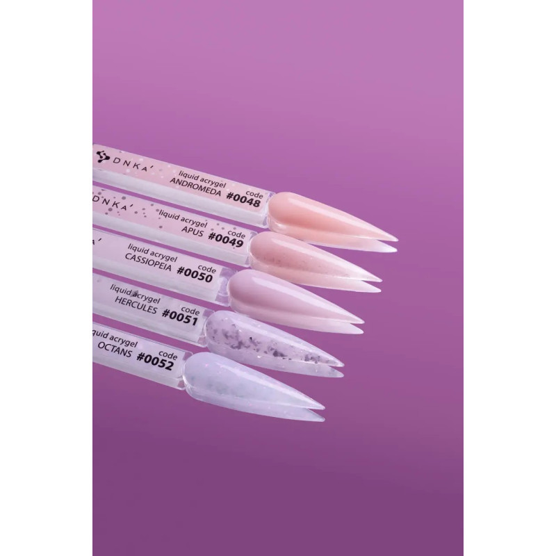 Żel akrylowy do paznokci DNKa - Liquid Acrygel - #0051 Hercules, 15 ml