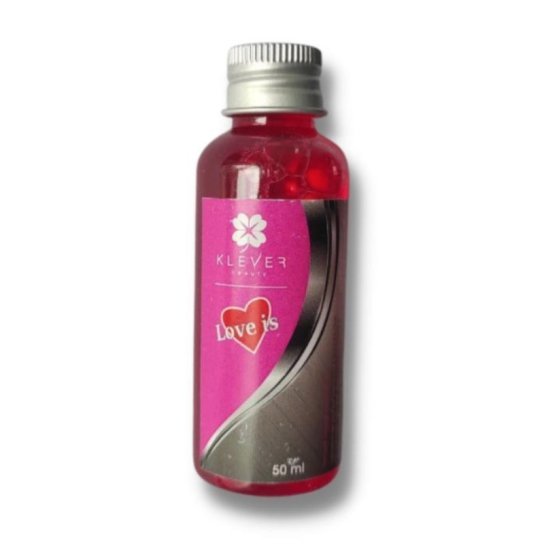 Антисептическое розовое мыло Klever Beauty / Love Is, 50 мл