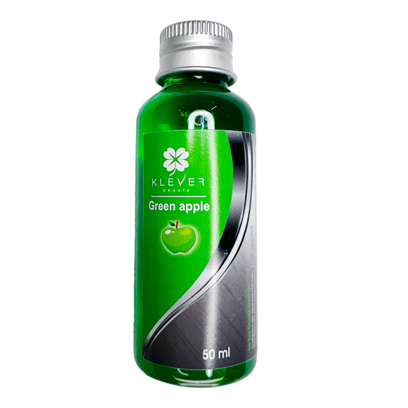 Antyseptyczne zielone mydło Klever Beauty / Green Apple, 50 ml