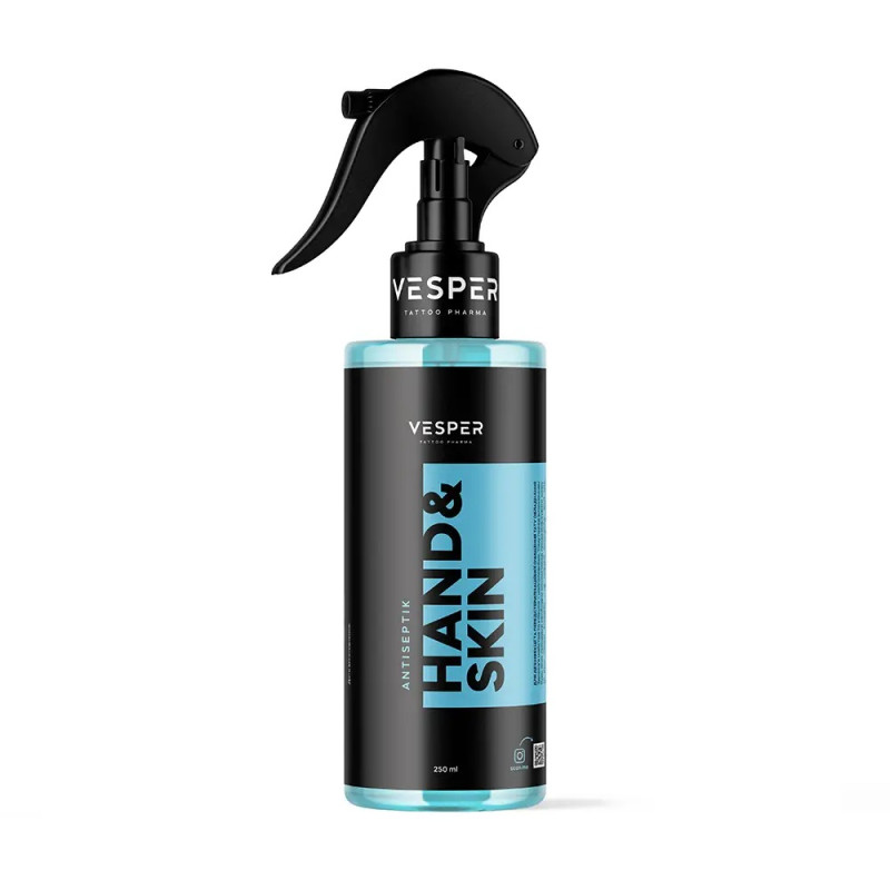 Антисептик для кожи и рук VESPER / HAND&SKIN, 250 мл