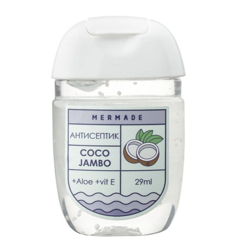 Антисептик для рук MERMADE / Coco Jambo / мини, 29 мл