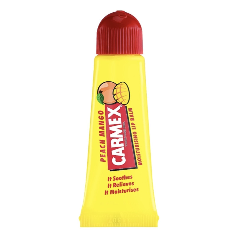 Бальзам для губ Carmex / Lip Balm / Peach & Mango / (м'яка туба) персик-манго, 10 г