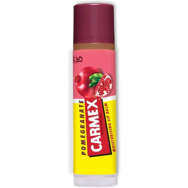 Бальзам для губ Carmex / Lip Balm Stick / Pomegranate SPF15 / (стик) гранат, 4,25 г