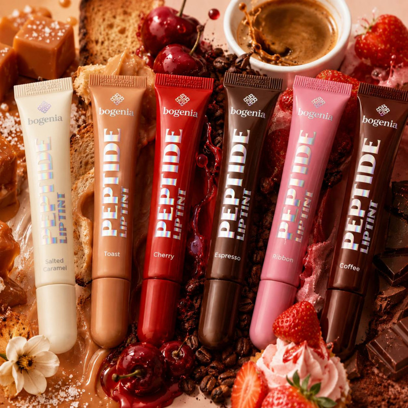 Бальзам для губ пептидний Bogenia - Peptide Lip Tint (BG713) - 006 Coffee, 10 мл