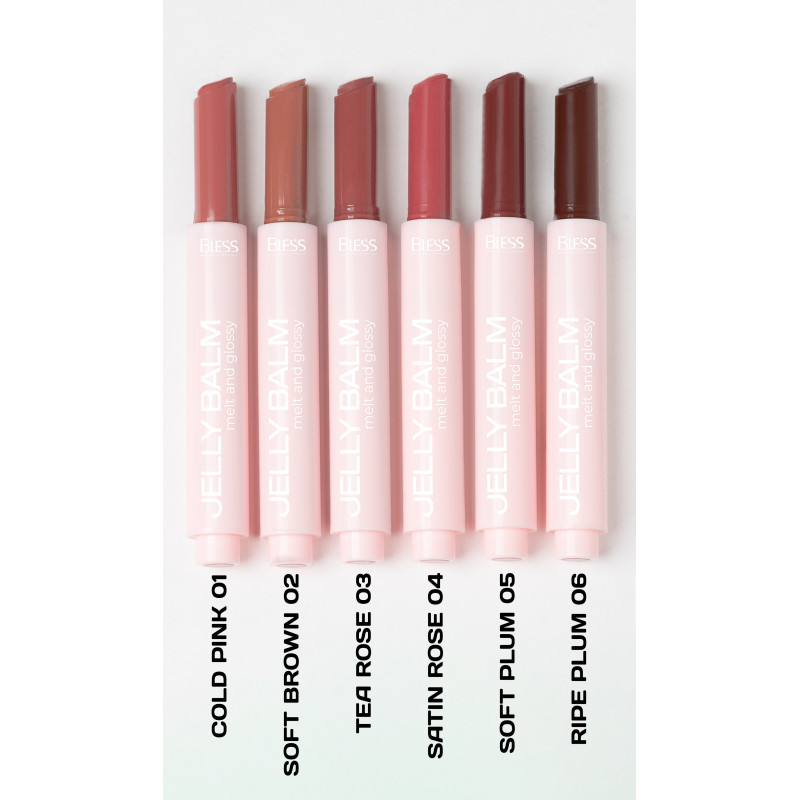 Бальзам-тінт для губ Bless Beauty Jelly Balm - 04 - Satin Rose