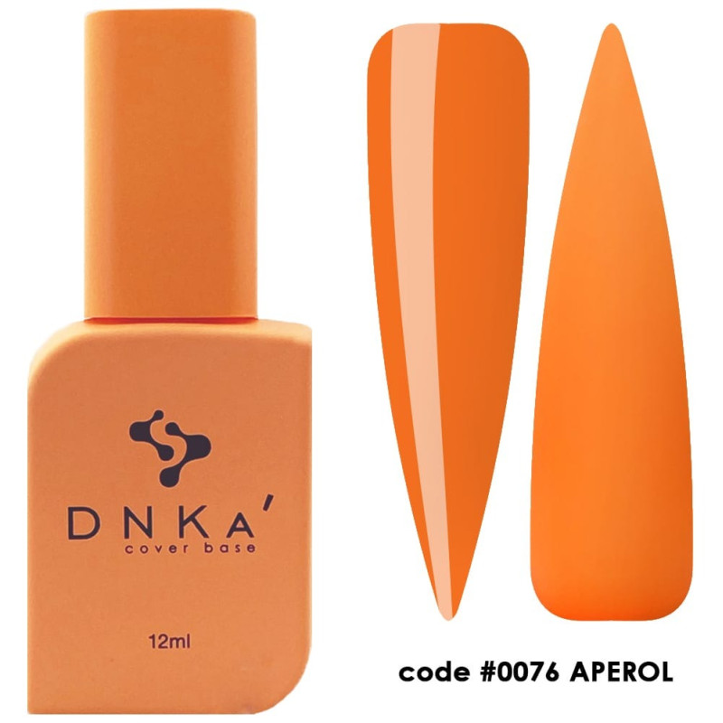 База камуфлирующая DNKa Cover Base / №0076 Aperol (оранжевый апероль), 12 мл