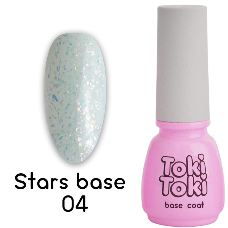 База з поталлю для гель-лаку Toki Toki/Stars Base SB04, 5 мл
