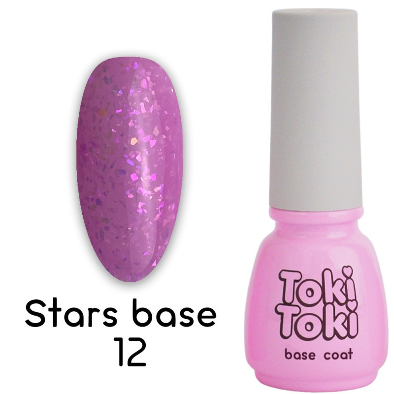 База з поталлю для гель-лаку Toki Toki/Stars Base SB12, 5 мл