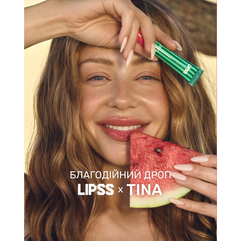 Lip Gloss LIPSS - Lipper - Kherson Watermelon, 8 ml