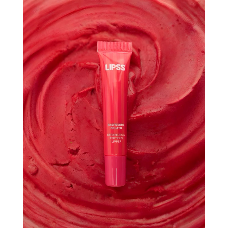 Lip gloss LIPSS - Lipper - Raspberry Gelato, 8 ml