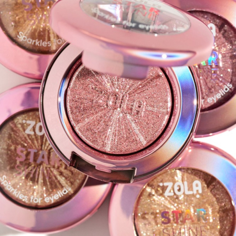 ZOLA Star Shines Sparkle Eyeshadow - Gold Beige