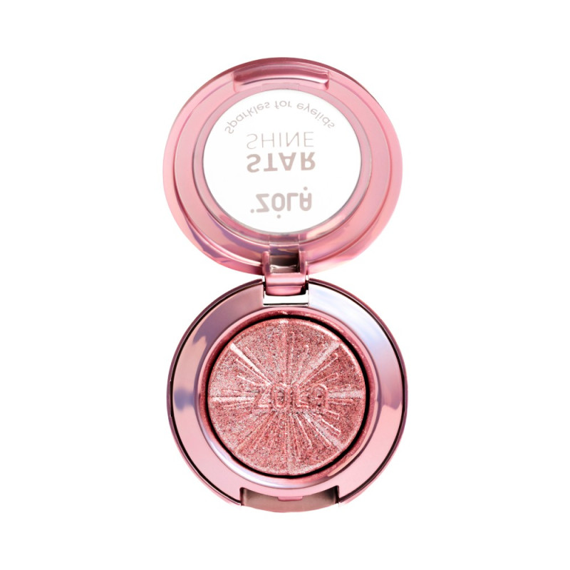 Блискітки для повік ZOLA - STAR SHINE SPARKLE - Silver Pink