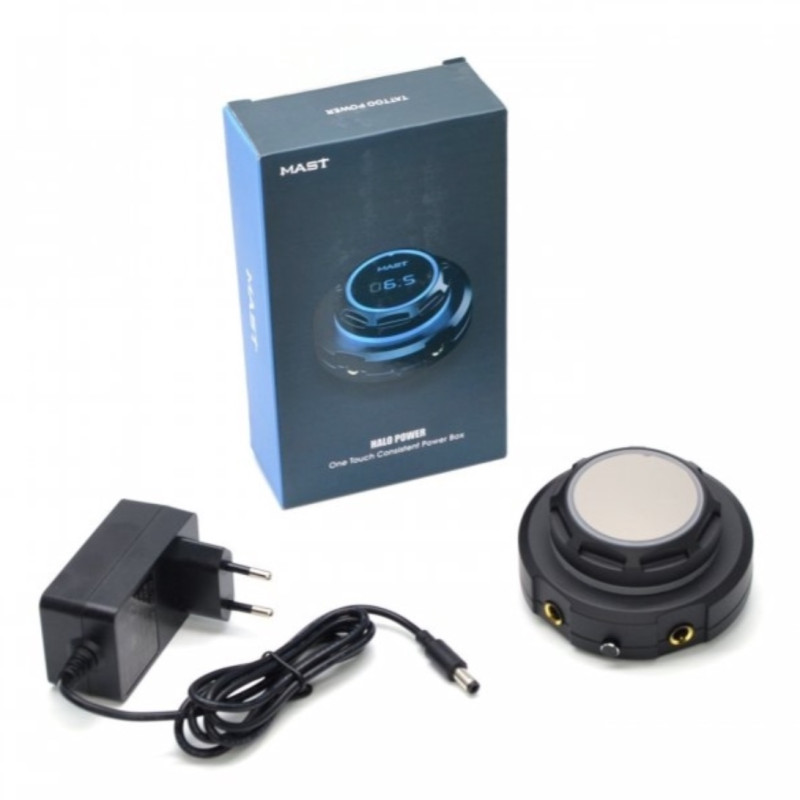 Power supply for tattoo machines Mast Halo P1216 / black
