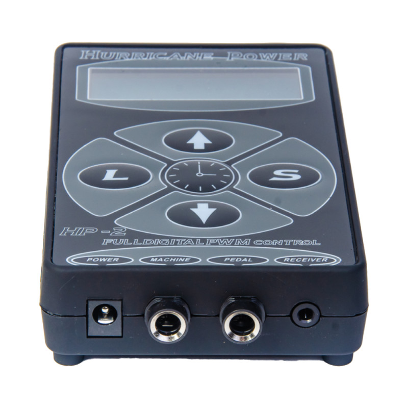 Power supply unit for tattoo machine Hurricane Power HP-2 / black
