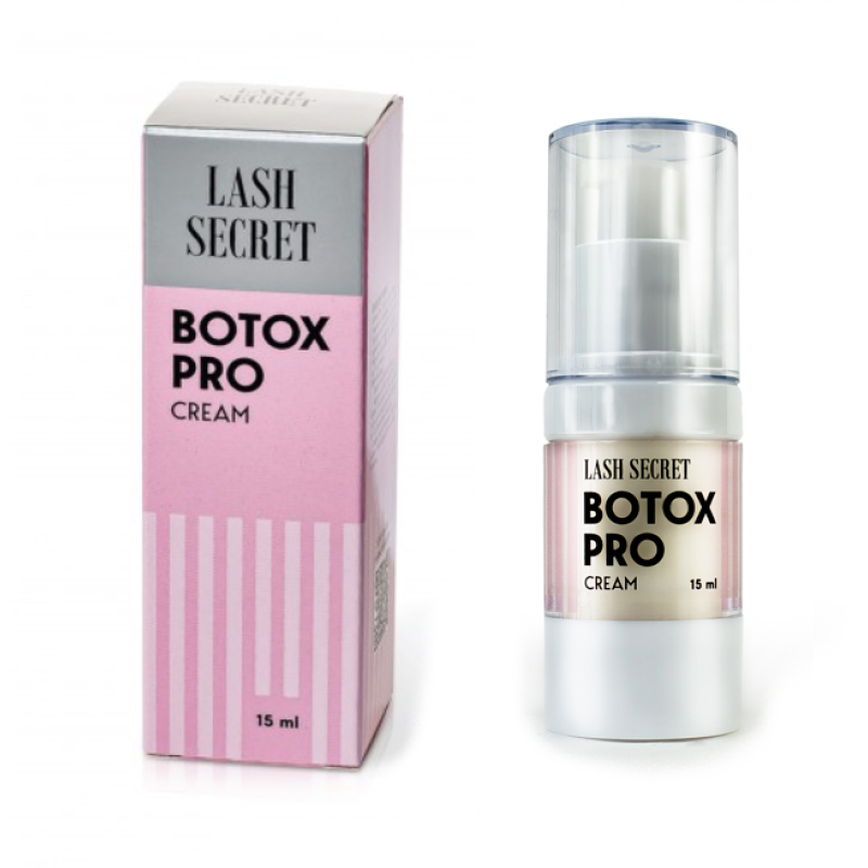 Botoks krem ​​do rzęs LASH SECRET / BTX Pro Krem, 15 ml