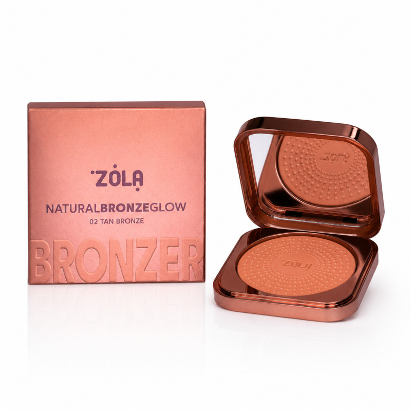 ZOLA Face Bronzer - Natural Bronze Glow - 02 Tan Bronze