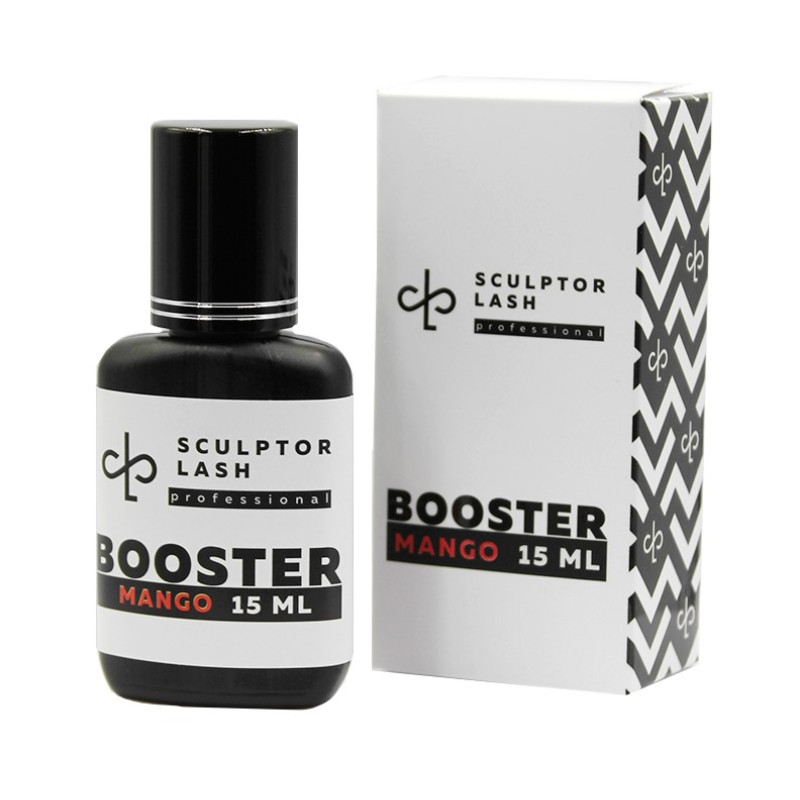 Бустер підсилювач клею Sculptor lash / Booster / Mango, 15 мл