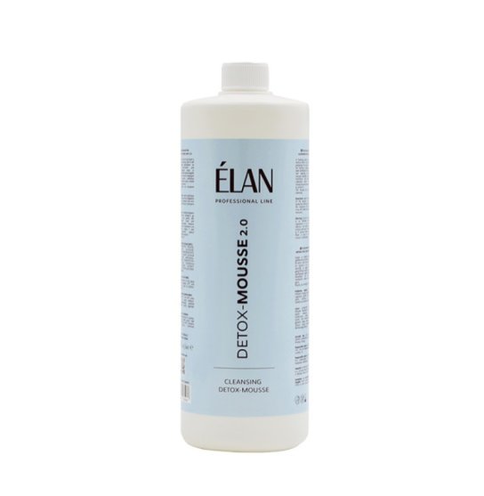 Детокс-мус пінка очищаюча для брів та вій ELAN - Detox-Mousse 2.0, 1000 мл (велика)