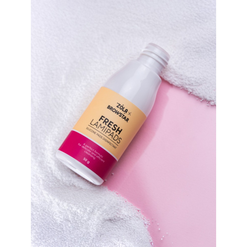 ZOLA x Browstar Fresh Lamipads Silikonowy środek dezynfekujący do wałków, 50 g