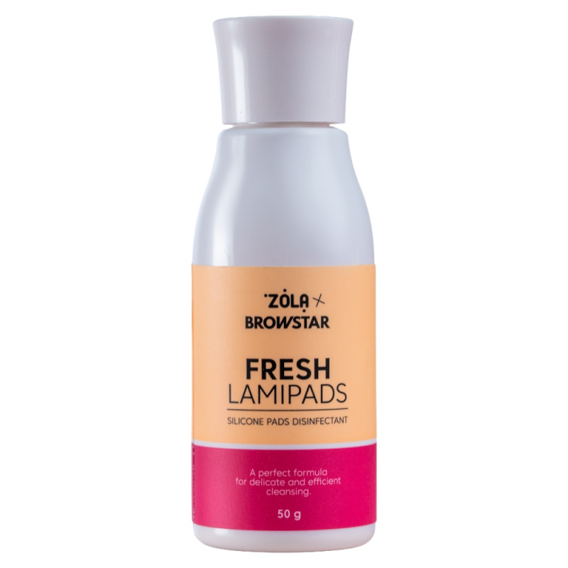 Дезинфицирующие средство для силиконовых валиков ZOLA x Browstar - Fresh Lamipads, 50 г
