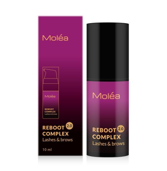 Care product for eyelashes and eyebrows Molea - REBOOT COMPLEX version 2.0, 10 ml