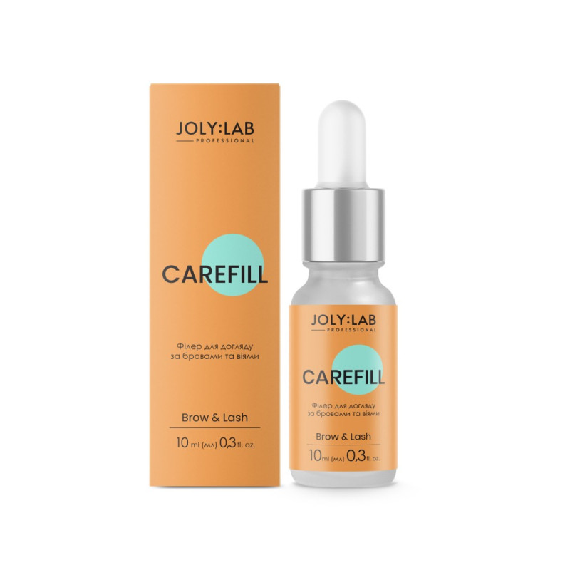 Wypełniacz do pielęgnacji brwi i rzęs JOLY:LAB / Carefill, 10 ml