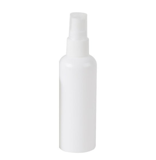 Butelka ze spryskiwaczem, pojemnik na kosmetyki - biała, 200 ml
