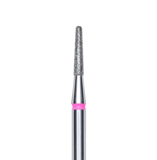 Frez diamentowy do stożków ściętych 1,8 mm / czerwony STALEKS PRO / FA70R018/8K