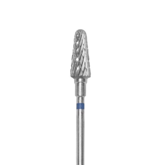 Stożek frezu węglikowego ścięty 6 mm / niebieski STALEKS PRO / FT70В060/14