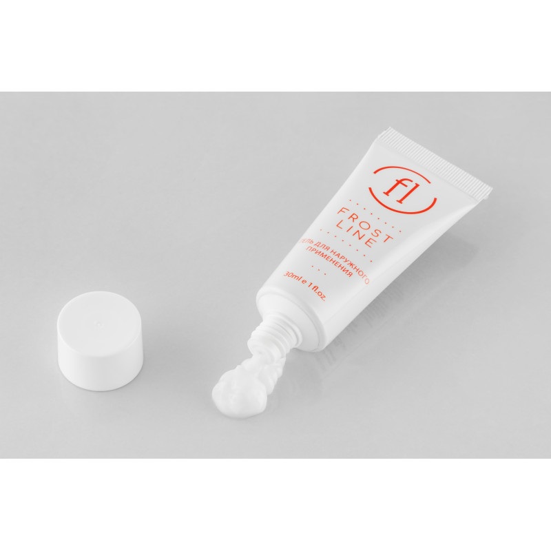 FrostLine anesthetic gel (primary), 30 ml