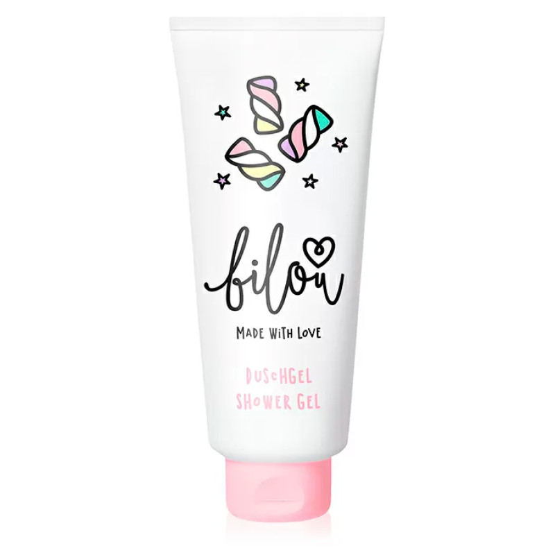 Гель для душу Bilou Chewy Sweets Shower Gel /  Малиновий маршмеллоу , 200 мл
