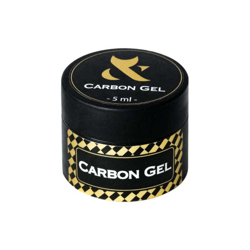 Гель для моментального ремонту нігтів F.O.X/Carbon Gel, 5 мл (баночка)