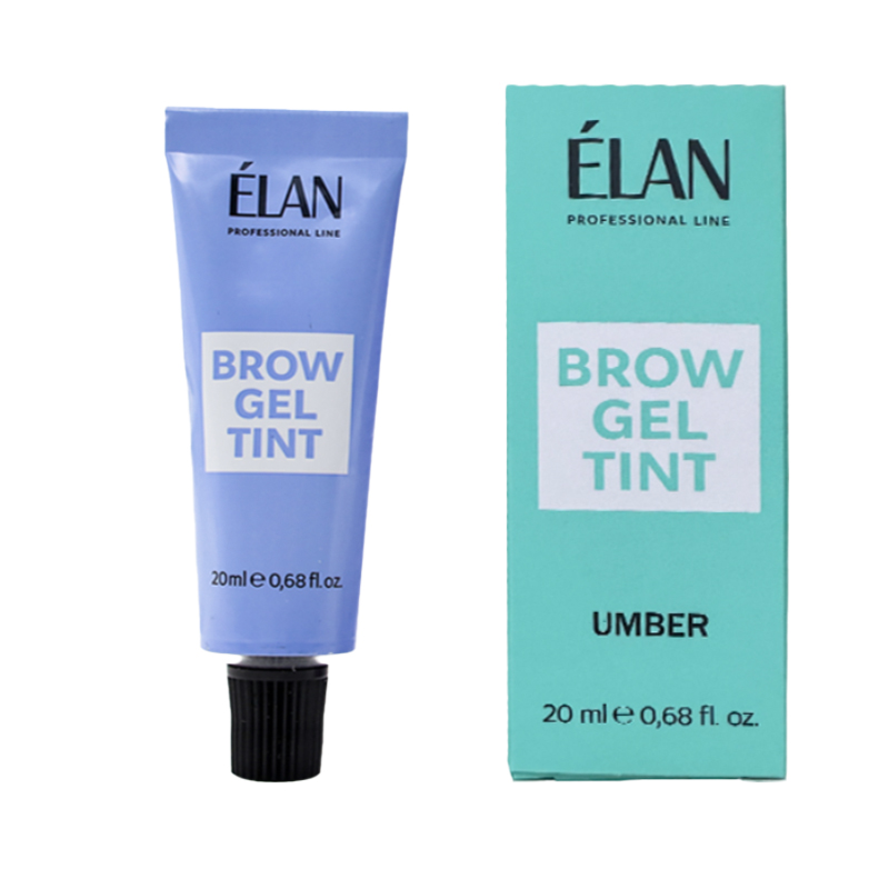 Гель-краска для бровей ELAN - Brow Gel Tint - Umber, 20 мл (в тубе)