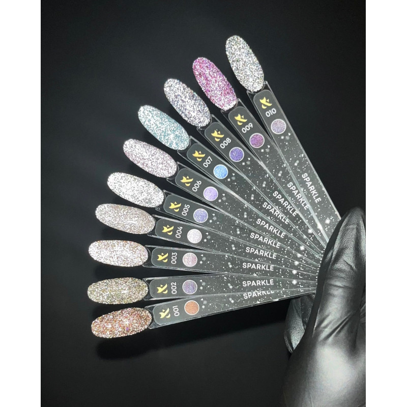 Gel nail polish reflective F.O.X / Sparkle / 006, 7 ml