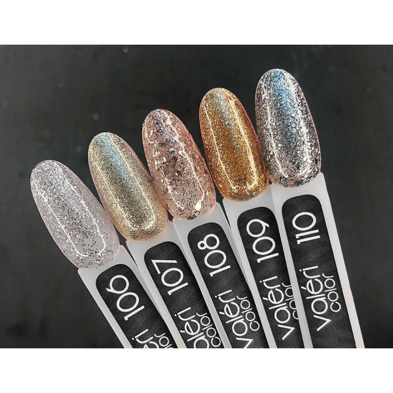 Гель-лак для нігтів VALERI Color №107, 6 мл