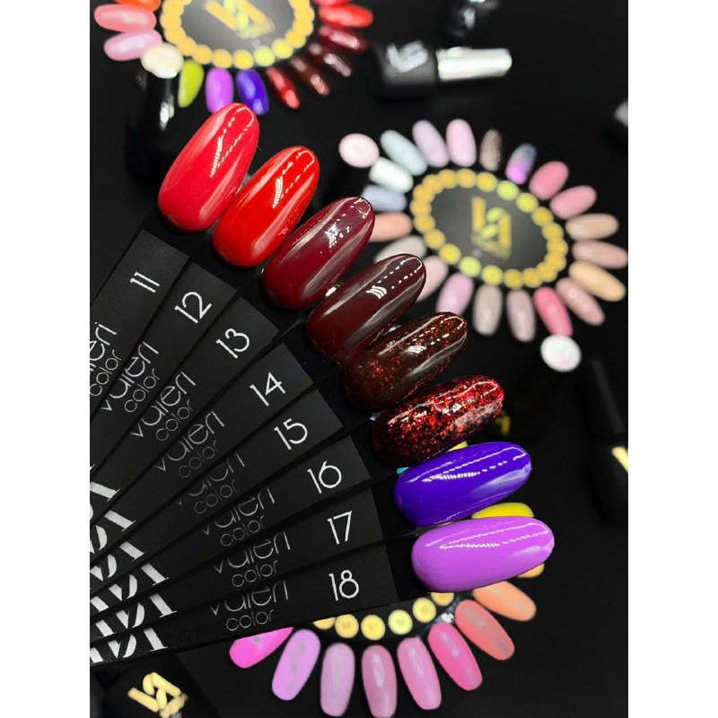 Гель-лак для нігтів VALERI Color №11, 6 мл