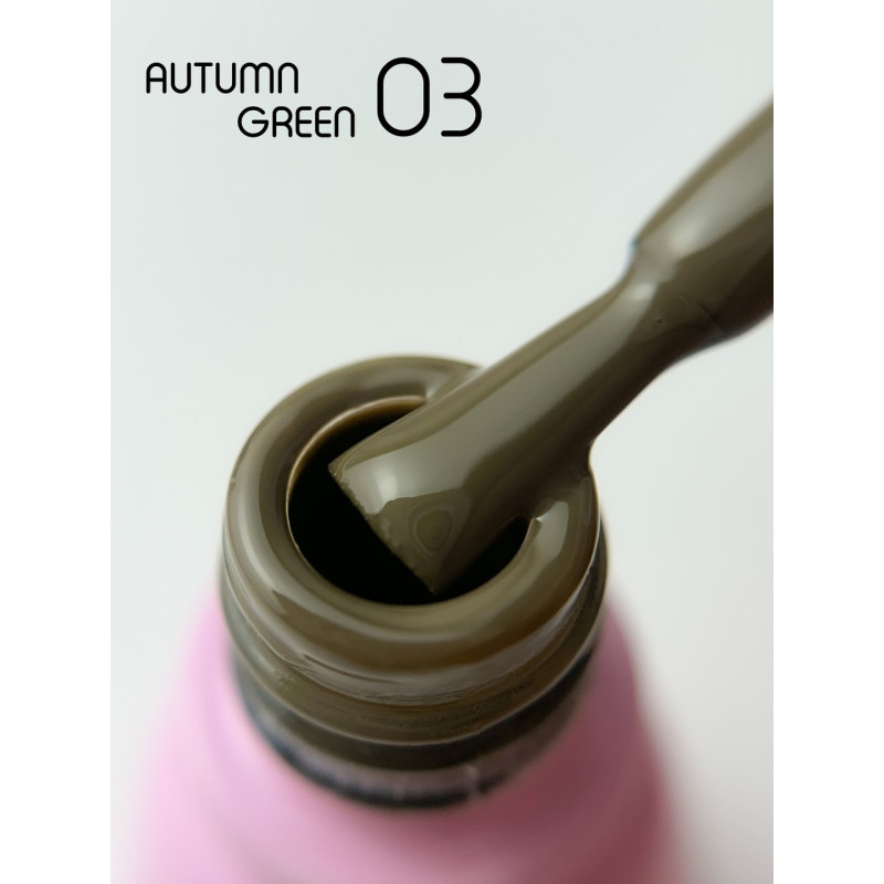 Lakier hybrydowy Toki Toki / Autumn Green AG03, 5 ml