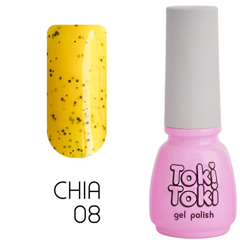 Lakier hybrydowy Toki Toki / Chia nr 008, 5 ml