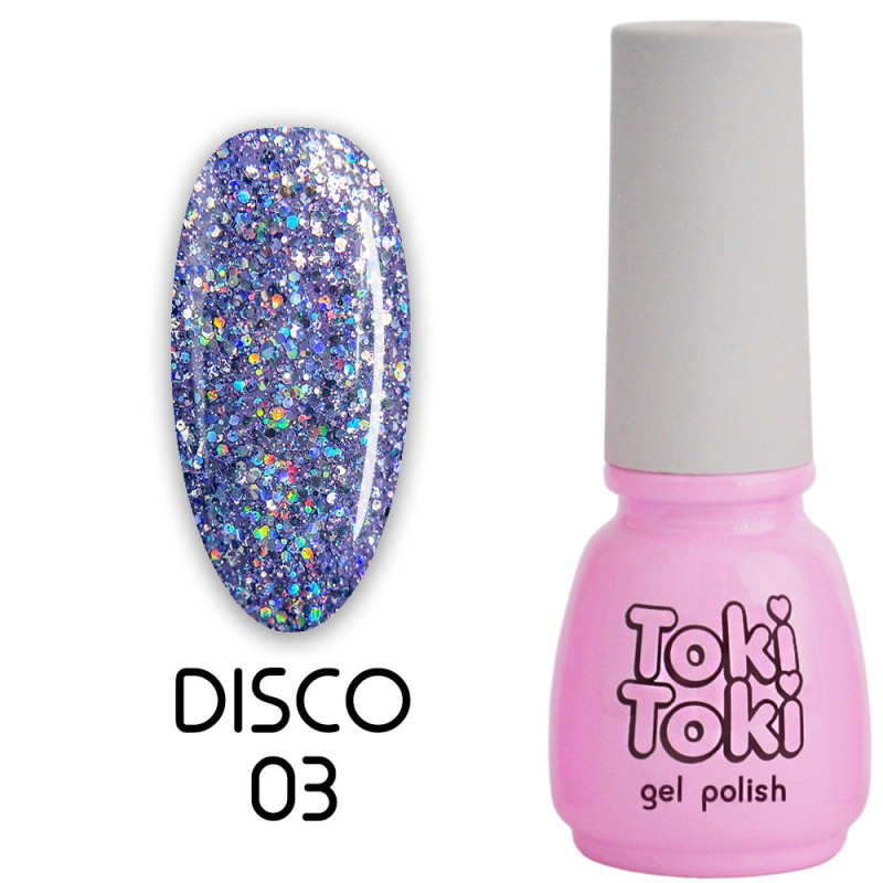 Gel polish Toki Toki / Disco No. 003, 5 ml