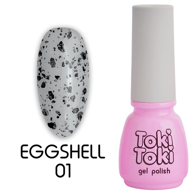 Gel polish Toki Toki / EggShell EG01, 5 ml