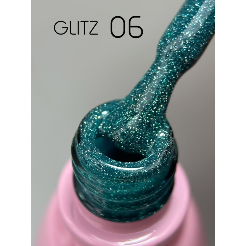 Гель-лак Toki Toki / Glitz GZ06, 5 мл