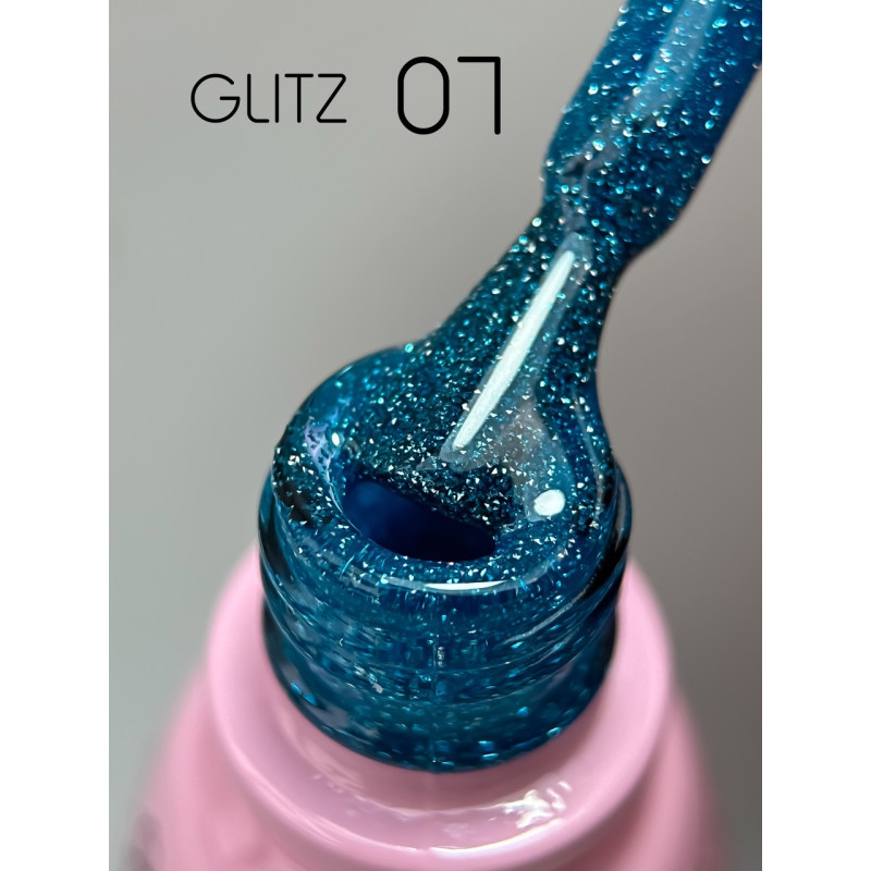 Гель-лак Toki Toki / Glitz GZ07, 5 мл