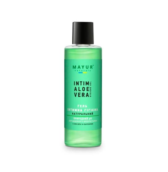 Naturalny żel do higieny intymnej Mayur / "Aloe Vera", 200 ml